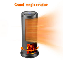 Load image into Gallery viewer, Electric Heater, Two-speed heating and Overheat protection with Timing Function, Can rotate the head at 45 degrees, Black