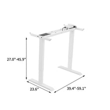 Load image into Gallery viewer, Height Adjustable Standing Desk Frame