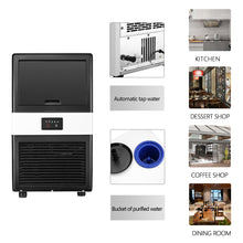 Load image into Gallery viewer, Commercial and Household Ice Maker Machine - Makes 66 Pounds Ice in 24 hrs with 33 Pounds Storage Capacity