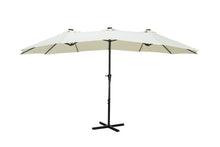 Load image into Gallery viewer, Oversize Outdoor Market Patio Umbrella -15 x 8.8' Solar Lighted 48 Led Light -(Base is not included)