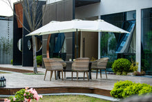 Load image into Gallery viewer, Oversize Outdoor Market Patio Umbrella -15 x 8.8' Solar Lighted 48 Led Light -(Base is not included)