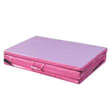 Load image into Gallery viewer, PU Leather Gymnastics Folding Mat