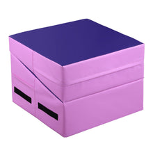 Load image into Gallery viewer, Incline Wedge Gymnastics Mat Back Bend Trainer, Skill Shape Gymnastics Tumbling Mats for Somersault