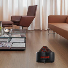 Load image into Gallery viewer, Portable Electric Heater 1500W 3 Quartz Infrared Tubes Thermostat With Remote Control Shape of a volcano Overheat protection 12 Timer