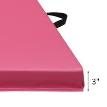 Load image into Gallery viewer, Gymnastics Mats Thick Landing Mat Floor Exercise Mat Tumbling Mat Soft and Firm 4'x8'x3'' Blue/Pink