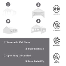 Load image into Gallery viewer, Extra Large Heavy Duty Carport Portable Car, Boat Canopy, also for Party, Wedding