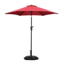 Load image into Gallery viewer, 7.5FT Patio Umbrella Outdoor Table Umbrella, Market Umbrella with Push Button Tilt and Crank for Garden, Lawn, Deck, Backyard & Pool