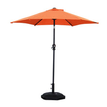 Load image into Gallery viewer, 7.5FT Patio Umbrella Outdoor Table Umbrella, Market Umbrella with Push Button Tilt and Crank for Garden, Lawn, Deck, Backyard & Pool