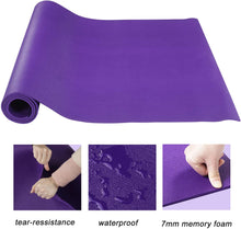 Load image into Gallery viewer, Extra Large Yoga Mat Exercise Mat 8'x5'(96"x 60") x7mm Workout Mats Anti-Tear High Density Non-Slip Exercise Yoga Mat with Carrying Bag & Straps