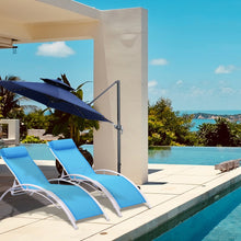 Load image into Gallery viewer, Patio Lounge Chairs Adjustable Chaise Lounges Recliner for Patio, Garden, Backyard, Beach, Poolside