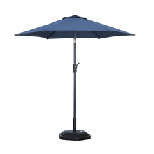 Load image into Gallery viewer, 7.5FT Patio Umbrella Outdoor Table Umbrella, Market Umbrella with Push Button Tilt and Crank for Garden, Lawn, Deck, Backyard & Pool