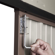 Load image into Gallery viewer, 7'x6' Outdoor Steel Garden Storage Utility Tool Shed Large Storage Space with 2 Doors & Lock (5A-GS013)