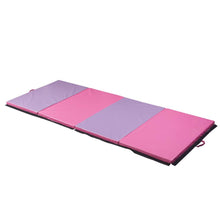 Load image into Gallery viewer, PU Leather Gymnastics Folding Mat