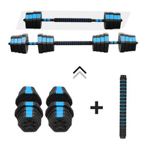 Load image into Gallery viewer, Exercise Dumbbells Sets Adjustable Weight 33 / 44 / 66LBS Strength Training Barbell Exercise Dumbbells for Home & Office Gym