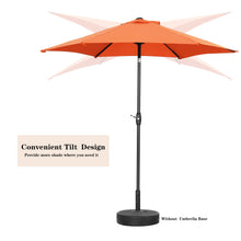 Load image into Gallery viewer, 9FT Patio Umbrella Outdoor Table Umbrella,Market Umbrella with Push Button Tilt and Crank for Garden, Lawn, Deck, Backyard & Pool