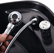 Load image into Gallery viewer, Shampoo Barber Backwash Chair, ABS Plastic Shampoo Bowl Sink Chair for Spa Beauty Salon (Black)