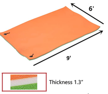 Load image into Gallery viewer, Floating Pad Aqua 9x6 Ft Foam Water Mat Mat for swimming pool or Lake
