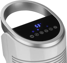 Load image into Gallery viewer, Portable Air Cooler Fans Oscillating for Bedroom, Premium Tower Cooling Fan with Water Tank, Remote Control, 39.4inch