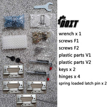 Load image into Gallery viewer, 6'x4'x6' Outdoor Metal Garden Storage Shed Tool House with 2 Doors & Lock ( 5A-GS012)