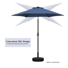 Load image into Gallery viewer, 9FT Patio Umbrella Outdoor Table Umbrella,Market Umbrella with Push Button Tilt and Crank for Garden, Lawn, Deck, Backyard & Pool