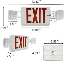 Load image into Gallery viewer, LED Exit Sign Emergency Wall Light