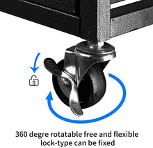 Load image into Gallery viewer, 38" and 42” Heavy-Duty Dog Pets Kennel Cage Crate Double Door w/Lockable Wheels Steeple Square Tube Dog Crate Safe Metal Tray