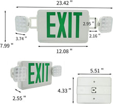 Load image into Gallery viewer, LED Exit Sign Emergency Wall Light