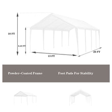Load image into Gallery viewer, Extra Large Heavy Duty Carport Portable Car, Boat Canopy, also for Party, Wedding