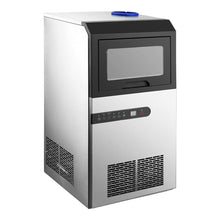 Load image into Gallery viewer, Commercial and Household Ice Maker Machine - Makes 66 Pounds Ice in 24 hrs with 33 Pounds Storage Capacity