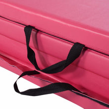 Load image into Gallery viewer, 4'x10'x2 Gymnastics Gym Mat , Folding PU Panel,for Exercise Tumbling Gym Aerobics Yoga Stretching Martial arts Fitness Mat, Hook & Loop Fasteners