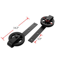 Load image into Gallery viewer, 8FT Barn Door Hardware Kit