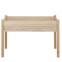 Load image into Gallery viewer, Wood Raised Garden Bed Vegetable Flower Planter with Legs