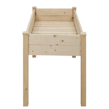 Load image into Gallery viewer, Wood Raised Garden Bed Vegetable Flower Planter with Legs