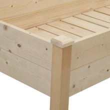 Load image into Gallery viewer, Wood Raised Garden Bed Vegetable Flower Planter with Legs