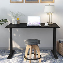 Load image into Gallery viewer, Stand up Desk Frame Single Motor Height Adjustable Sit Stand Standing Desk Base Workstation Black