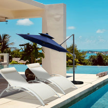 Load image into Gallery viewer, Patio Lounge Chairs Adjustable Chaise Lounges Recliner for Patio, Garden, Backyard, Beach, Poolside