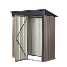 Load image into Gallery viewer, 5 ft. x 3 ft. Metal Lean-To Tool Shed (Part number: 5A-GS011)