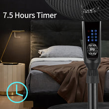 Load image into Gallery viewer, Adjustable Oscillating Pedestal Stand Fan with Remote for Home,3 Mode, 4 Speed, 16"