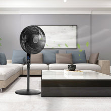 Load image into Gallery viewer, Adjustable Oscillating Pedestal Stand Fan with Remote for Home,3 Mode, 4 Speed, 16"