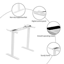 Load image into Gallery viewer, Height Adjustable Standing Desk Frame