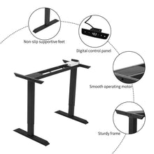 Load image into Gallery viewer, Height Adjustable Standing Desk Frame