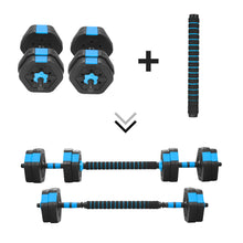 Load image into Gallery viewer, Exercise Dumbbells Sets Adjustable Weight 33 / 44 / 66LBS Strength Training Barbell Exercise Dumbbells for Home & Office Gym