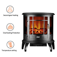 Load image into Gallery viewer, Electric Heater, Simulation Charcoal, Heating Wire Heating with Overheat Protection, Suitable for Office and Home Use
